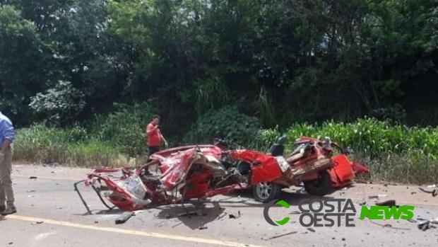 Jovem brasileiro morre em grave acidente no Paraguai