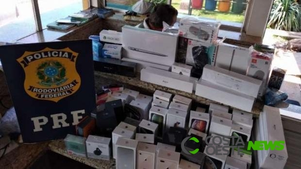Contrabando é encontrado dentro de ar condicionado em Santa Terezinha de Itaipu