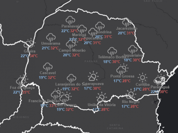 Calor escaldante continua no Oeste e não há previsão de chuva significativa
