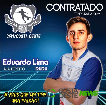 CFM Costa Oeste anuncia reforço de ex-jogador do São Miguel Futsal 