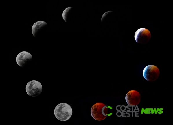 Eclipse lunar 2019: veja fotos do fenômeno
