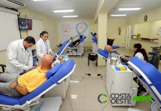 Doações de sangue crescem em todo o Paraná