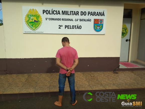 São Miguel: Suspeito de furto invade duas casas, assusta moradoras e é preso pela PM