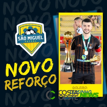São Miguel Futsal anuncia mais dois reforços 