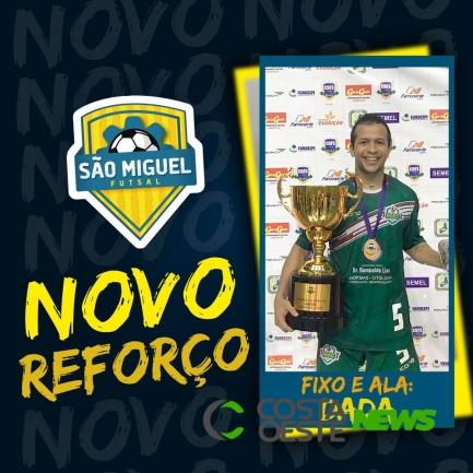 São Miguel Futsal soma 10 reforços para disputar a Série Prata 2019  