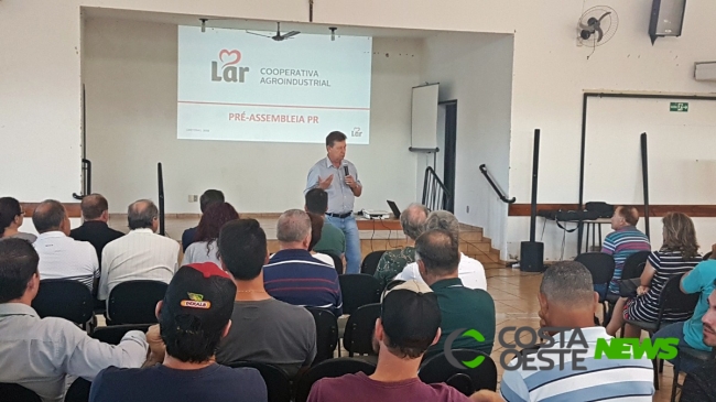 Durante pré-assembleia em São Miguel, diretores da Lar destacam boa participação de associados