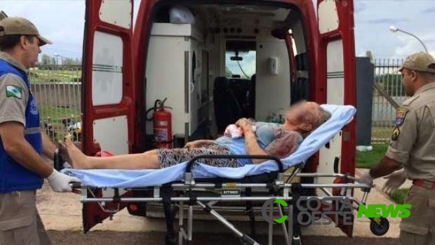 Região: Idosa é espancada pelo filho; suspeito foi preso em flagrante