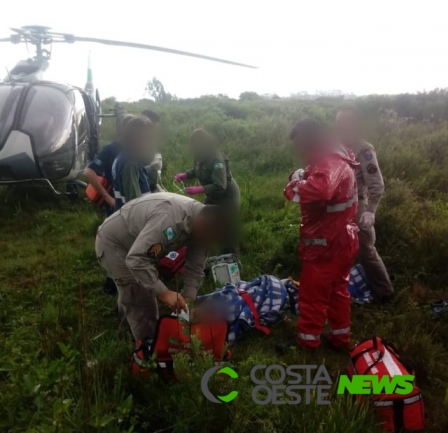 Homem é atingido por raio enquanto pescava