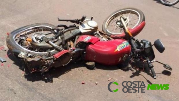 Motociclista fica gravemente ferido em batida com carreta na BR 163