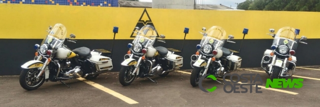 PRE recebe quatro motocicletas Harley Davidson