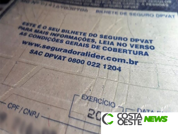 Desconto no DPVAT é decorrente de redução de 63% em 2019