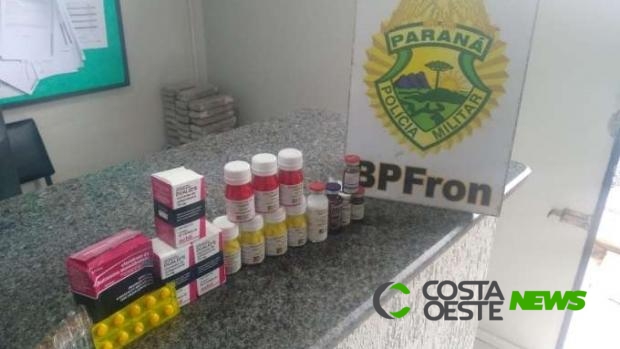 Anabolizantes são apreendidos em São Miguel do Iguaçu