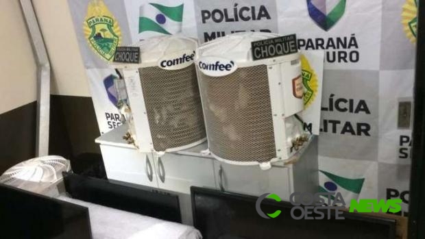 Irmãos são detidos com produtos furtados no Show Rural