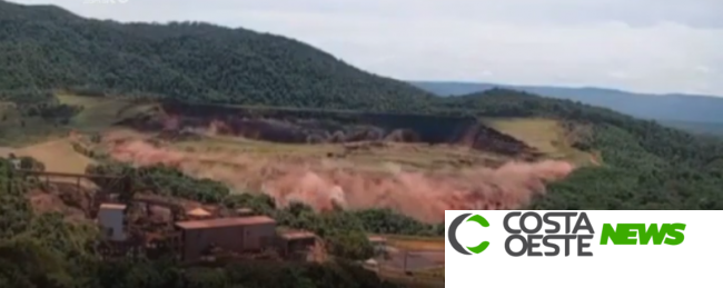 VÍDEO mostra o momento exato em que barragem da Vale se rompe em Brumadinho