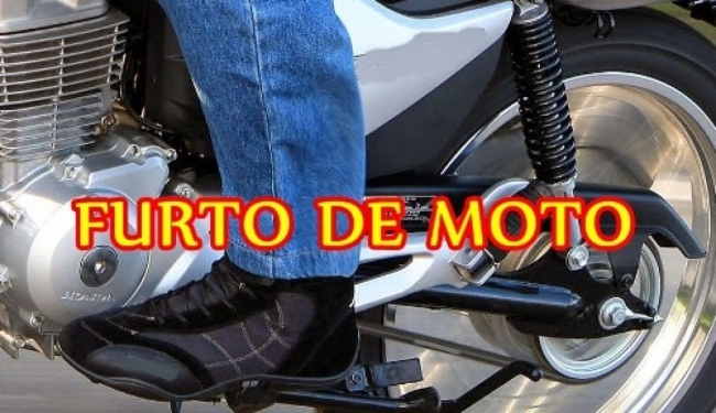 Dois casos de furtos de motos são registrados pela PM na região