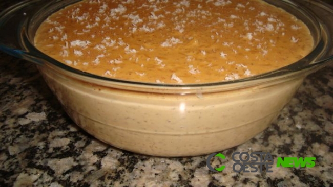 Arroz doce caramelizado