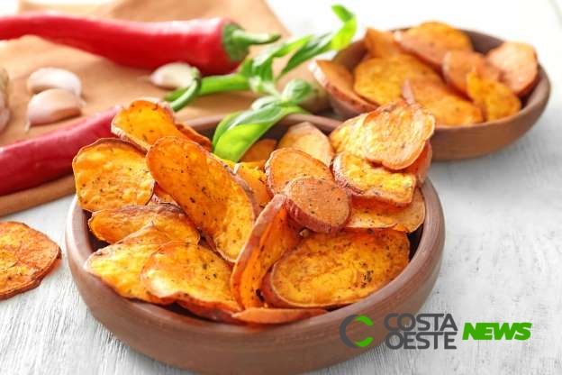 Chips de batata doce