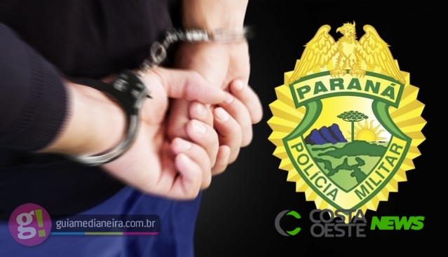 Com dois mandados de prisão, suspeito de homicídio em SMI é preso pela PM de Medianeira