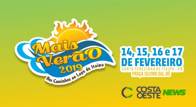Começa nesta quinta (14) o Mais Verão 2019 em Santa Terezinha de Itaipu