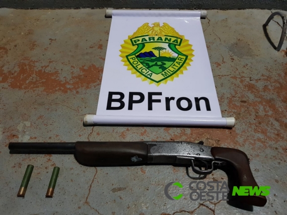 Santa Helena: Briga entre vizinhos termina com dois presos e arma apreendida