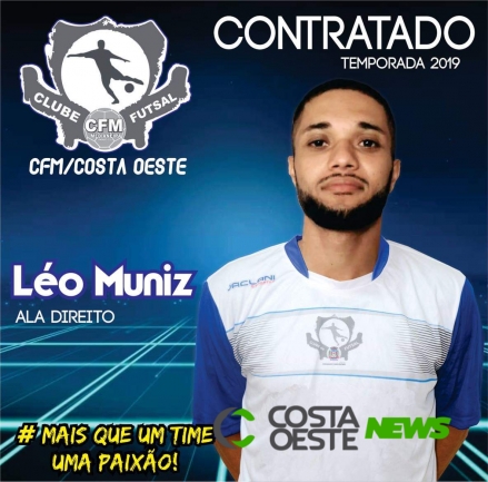 CFM Costa Oeste anuncia reforço de jogador que atua em Matelândia 