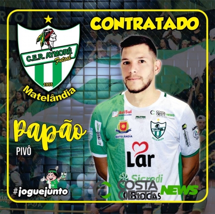 Novo reforço do Aymoré de Matelândia garante: ??? O torcedor pode esperar muito amor à camisa???