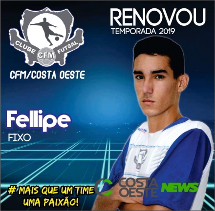 CFM Costa Oeste Futsal oficializa renovação de fixo: Equipe de Medianeira estreia nesta quinta-feira (14) 