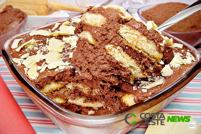 Pavê prático de chocolate