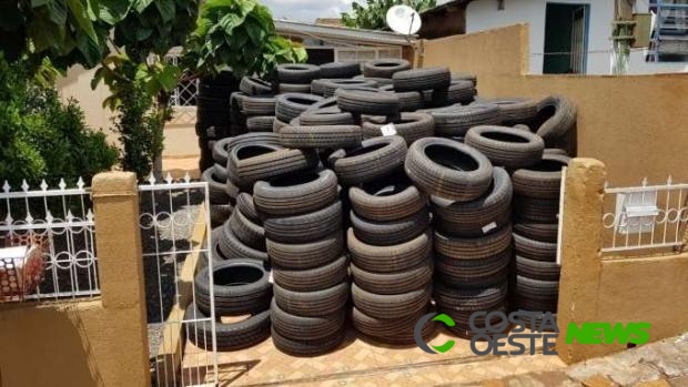 Receita Federal de Cascavel apreende carga de pneus avaliada em R$ 70 mil
