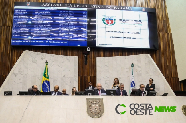 Paraná fechou 2018 com R$ 192 milhões livres em caixa, diz governo