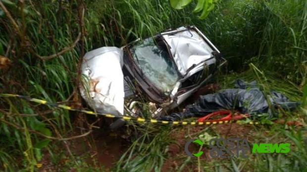 Mulher morre em capotamento registrado na PR 180