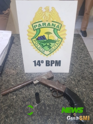 Adolescente é apreendido com arma após denúncia do próprio pai em São Miguel
