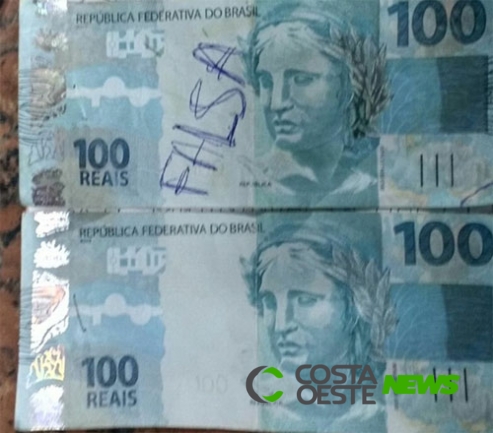 Polícia Militar apreende notas falsas em Porto Mendes
