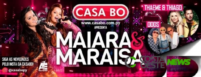 Foz do Iguaçu: Maiara e Maraísa  e Thaeme e Thiago se apresentam em show beneficente