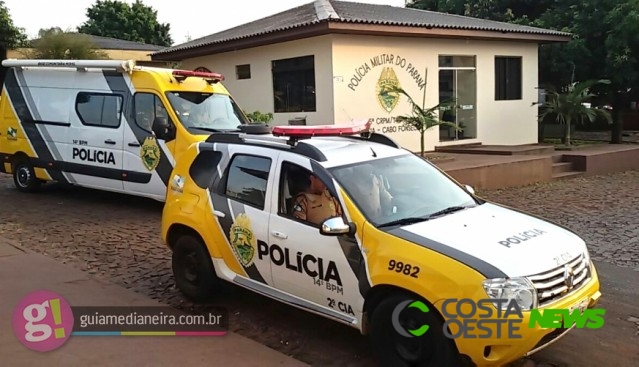 Depois de tentar roubar caminhonete, homem é preso pela PM após cerco em matagal