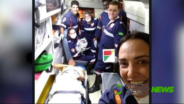 Bebê nasce dentro de ambulância em Umuarama
