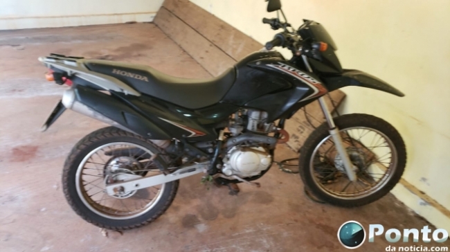 Moto furtada em Entre Rios do Oeste é recuperada em Pato Bragado