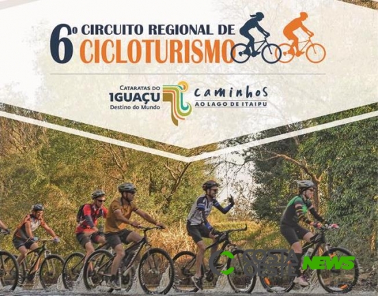 Itaipulândia recebe etapa do Circuito Regional de Cicloturismo neste fim de semana