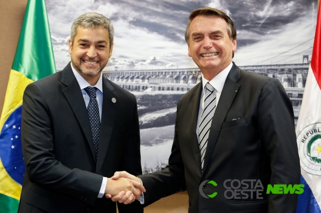 Em visita ao Brasil, presidente do Paraguai vai discutir economia e Venezuela com Bolsonaro