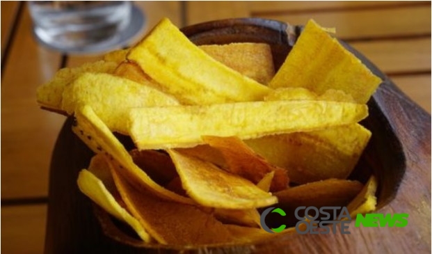 Chips de banana verde