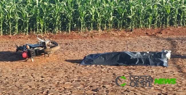 Jovem morre em acidente no interior de São Miguel do Iguaçu