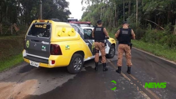 Suspeitos de assalto morrem durante confronto na PR 513
