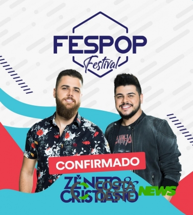 Zé Neto & Cristiano é a primeira atração confirmada na Fespop Festival 2019