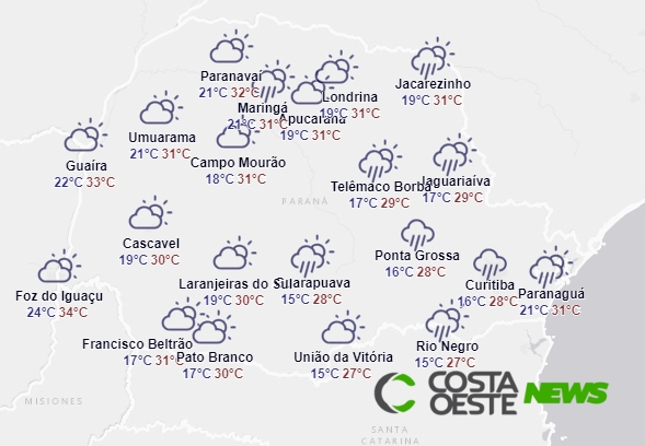 Muito calor em toda costa oeste neste feriado (05) de carnaval