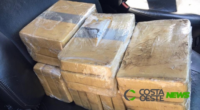 Homem é preso com 21 kg de cocaína