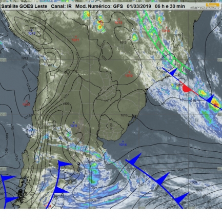 Final de semana será de tempo estável na costa oeste do Paraná