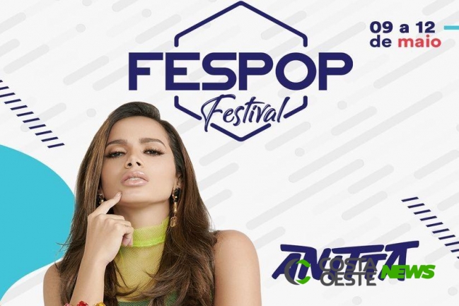 Anitta é a segunda atração confirmada para a Fespop 2019