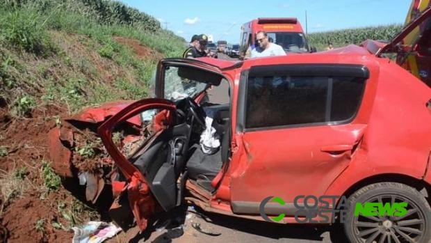 Grave acidente deixa cinco vítimas na PR 317 