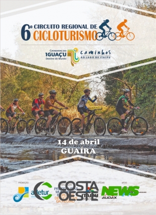 Guaíra é o próximo município a receber etapa do Cicloturismo