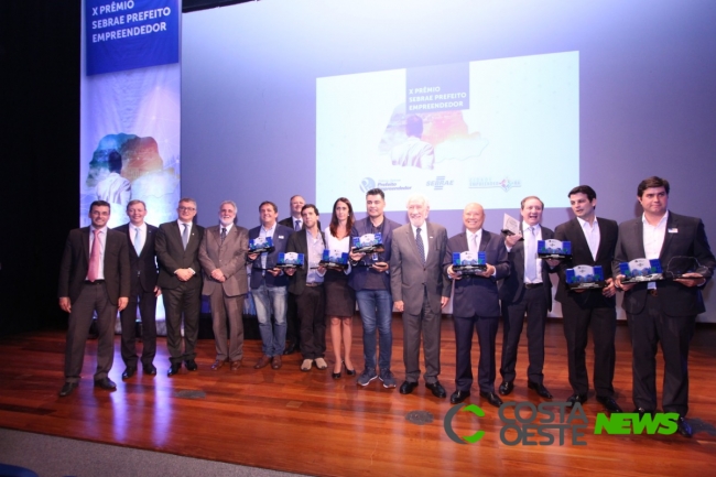 Dois prefeitos lindeiros vencem Prêmio Sebrae Prefeito Empreendedor